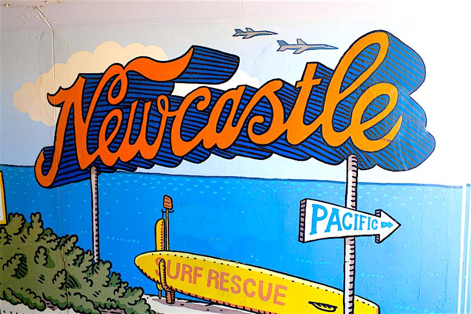 Explore the Newcastle street art scene