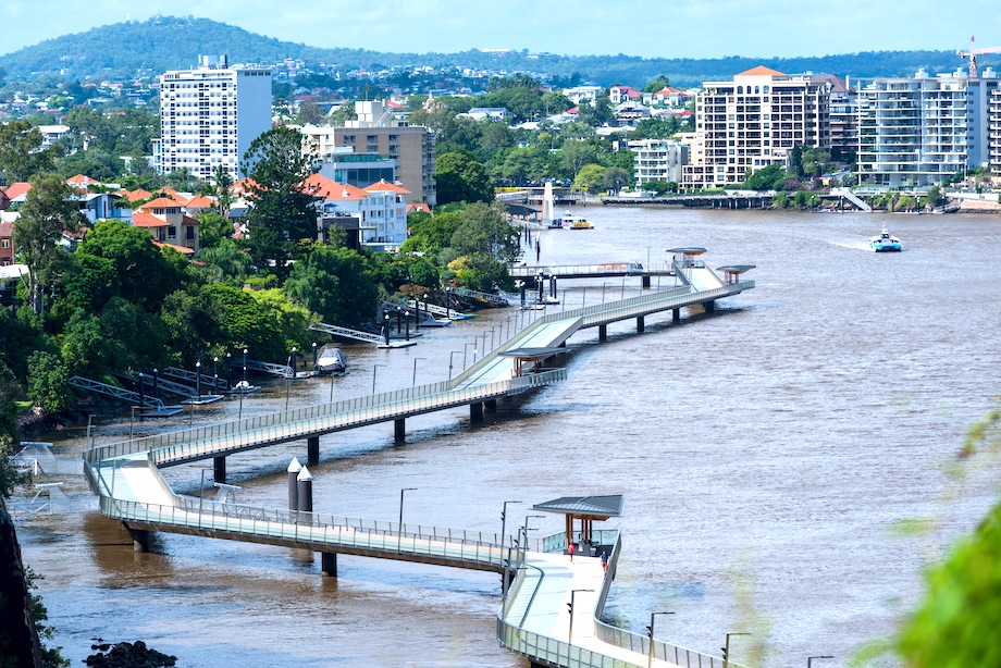 JF2MCX Brisbane river walkway, Queensland, Australia.
