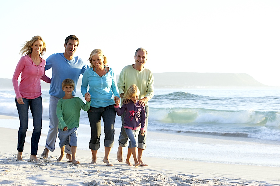 Ten tips for planning a multi-generational holiday