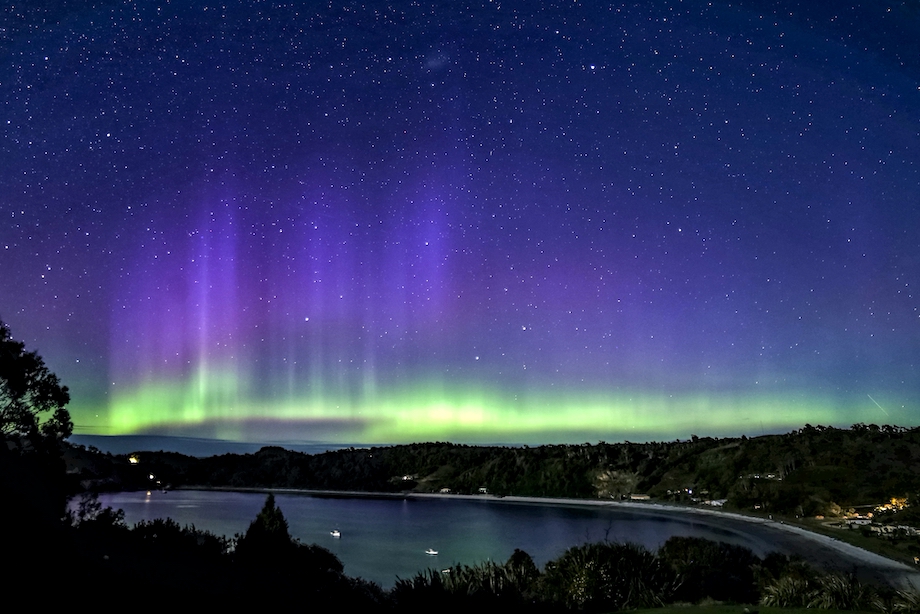Stewart Island is a designated Dark Sky Sanctuary. Image courtesy of Sandra Whipp