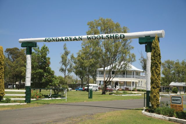 Jondaryan Woolshed. Image via Toowoomba's breathtaking countryside. Image via T&GWSBT