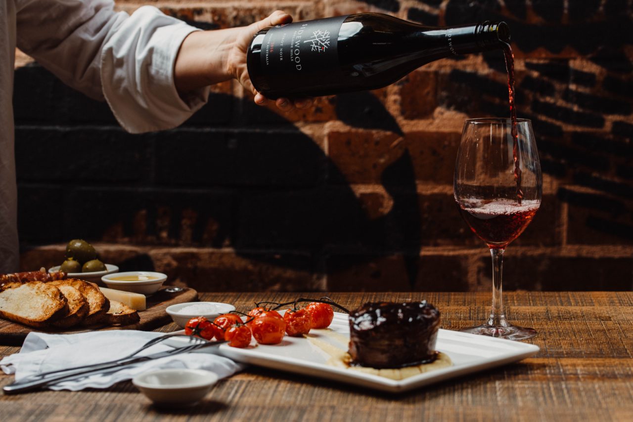 Enjoy dinner and fine wine at the Haus in Hahndorf